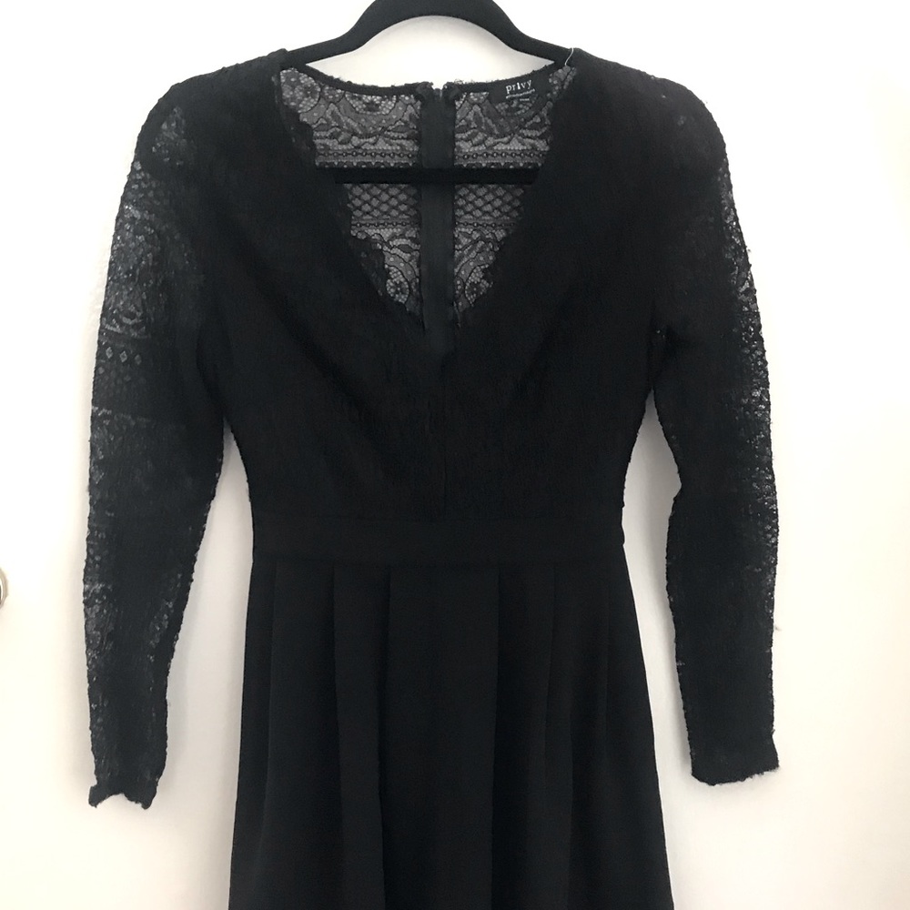 Boutique Black Lace Dress